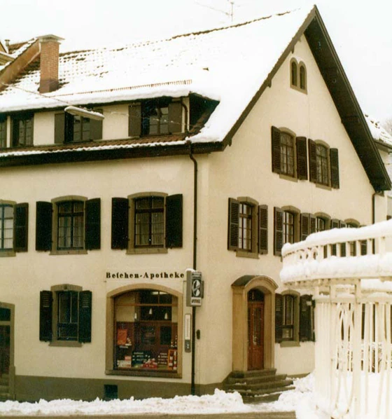 Altes Gebäude der Belchenapotheke